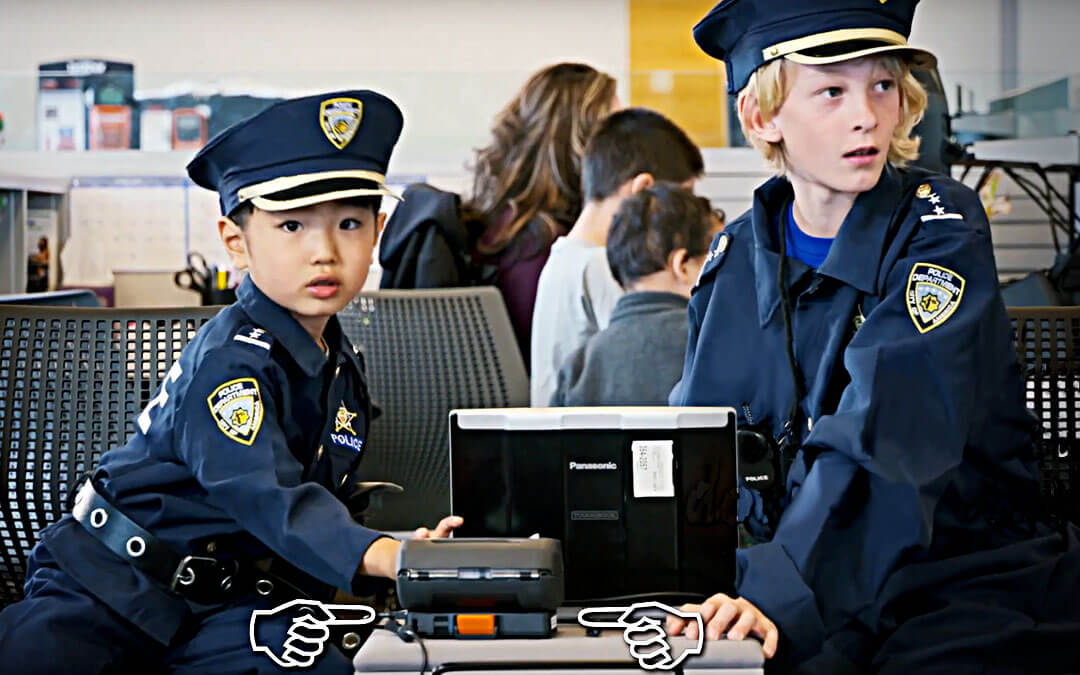 Kids Test RuggedJet Printer Durability